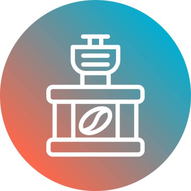 Benzin istasyonu simgesinin vektör illüstrasyonu