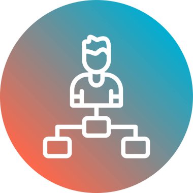 seo modern simgesinin vektör illüstrasyonu