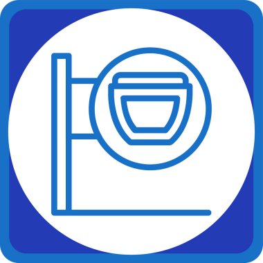 Modern b 'nin vektör illüstrasyonu eksik simgesi