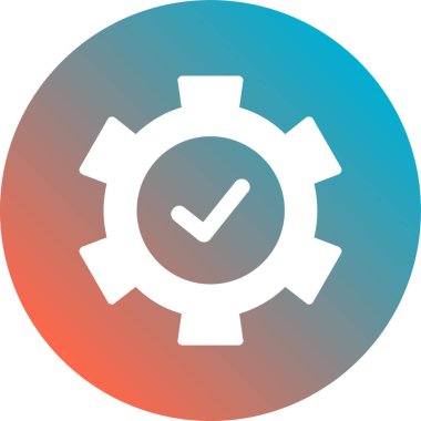 zaman düz vektör simgesi