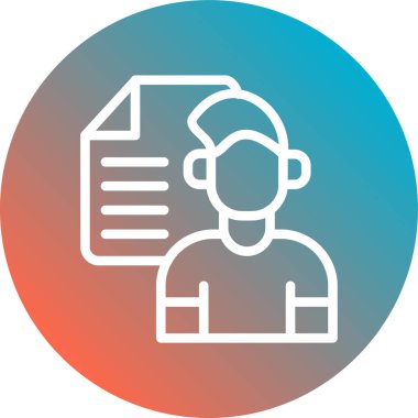 avatar simgesi vektör illüstrasyonu