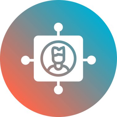 seo modern simgesinin vektör illüstrasyonu