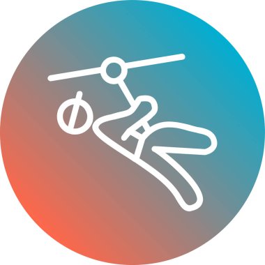 Modern simgenin vektör illüstrasyonu