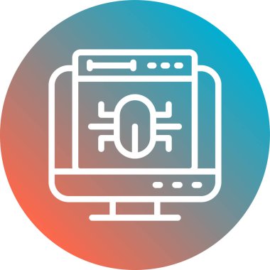 seo modern simgesinin vektör illüstrasyonu