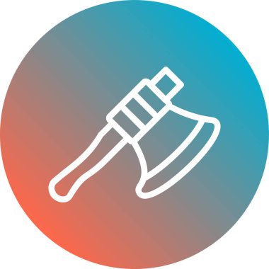 Bahçe simgesinin vektör illüstrasyonu