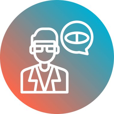 Modern eğitim ikonunun vektör illüstrasyonu