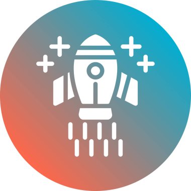 Roket simge vektör çizim