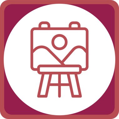 Modern eğitim ikonunun vektör illüstrasyonu