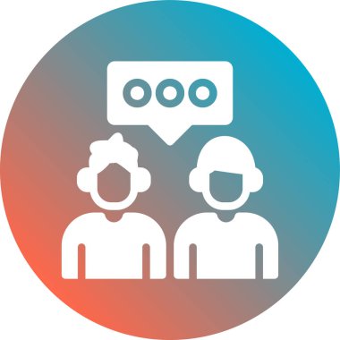 İş iletişimi. Basit illüstrasyon