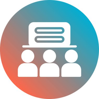 iş simgesi vektör illüstrasyonu