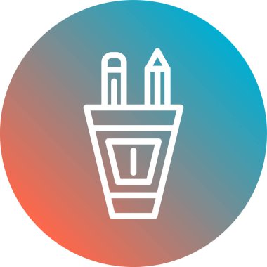 Kalemler. Web simgesi basit tasarım