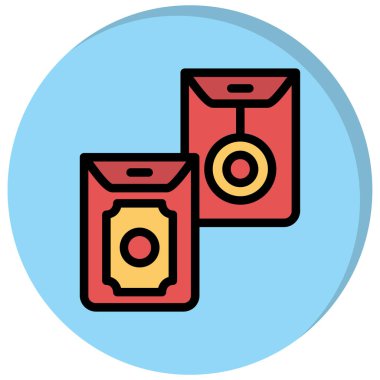 Konuşmacı. Web simgesi basit illüstrasyon