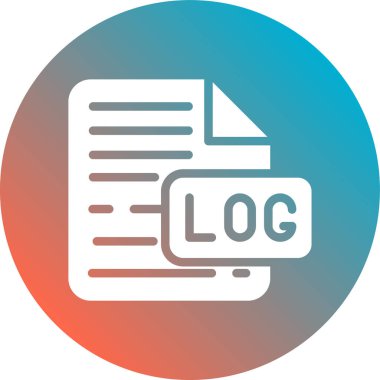 Belge vektör simgesi modern basit vektör illüstrasyonu