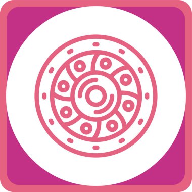 Modern b 'nin vektör illüstrasyonunda müziğin eksik simgesi