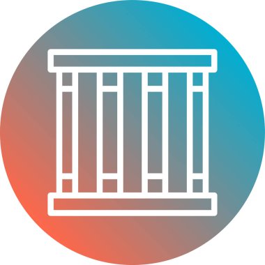 Modern eğitim ikonunun vektör illüstrasyonu