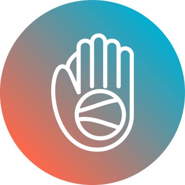 el simgesi vektör illüstrasyonu