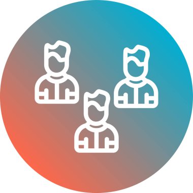 seo modern simgesinin vektör illüstrasyonu