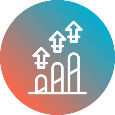 Modern yapı simgesinin vektör illüstrasyonu