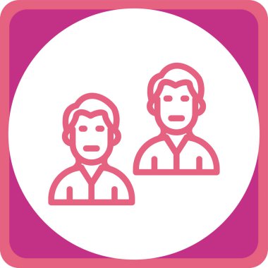 Web ve mobil tasarım için vektör simgesi