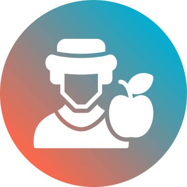 Gıda simgesinin vektör illüstrasyonu