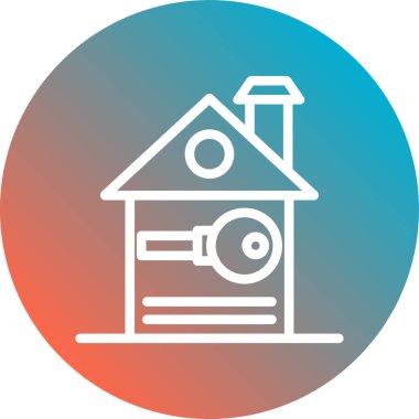 ev simgesi vektör illüstrasyonu