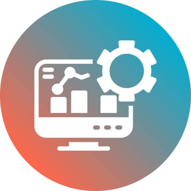 Vektör illüstrasyonu, simge ögesi arkaplanı