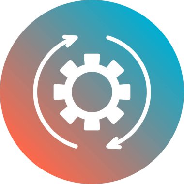 Teçhizat Web simgesi basit illüstrasyon