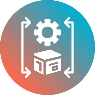 seo modern simgesinin vektör illüstrasyonu