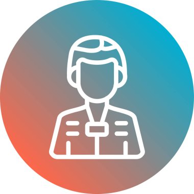 Tıbbi maskeli bir kadının vektör çizimi