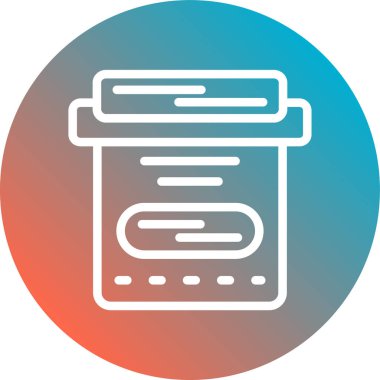 Modern eğitim ikonunun vektör illüstrasyonu