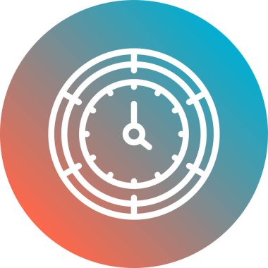 Modern b 'nin vektör gösterimi saatin simgesinden yoksundur