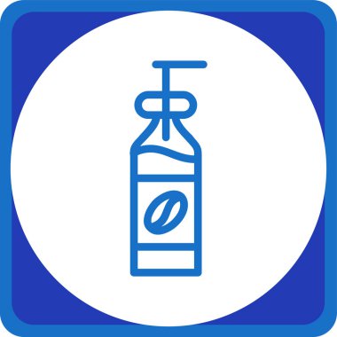 Tıbbi bir simgenin vektör illüstrasyonu