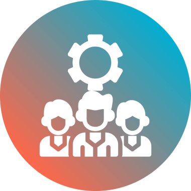 iş simgesi vektör illüstrasyonu