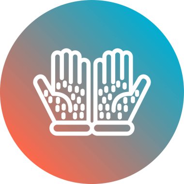 Modern simgenin vektör illüstrasyonu