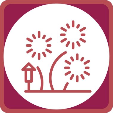 Bir ev simgesinin vektör illüstrasyonu