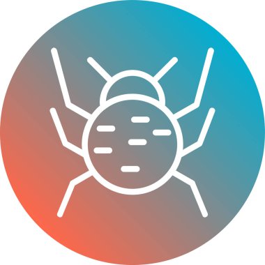 eşsiz hata vektör çizgisi simgesi