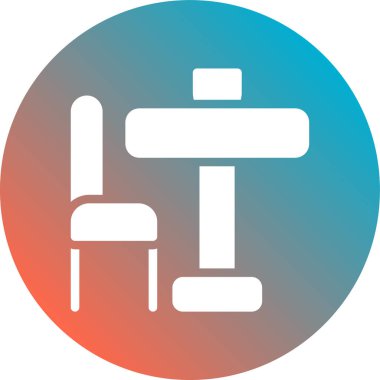 Bir b eksikliği simgesinin vektör çizimi