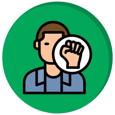 Elinde beyzbol sopası olan bir adam.