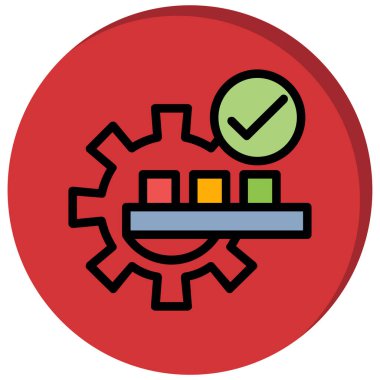 ayar ve vites için iş yönetimi dairesi simgesi