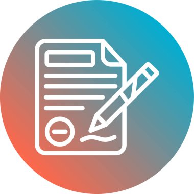 Kolayca düzenleyebilen belge vektör simgesini düzenle