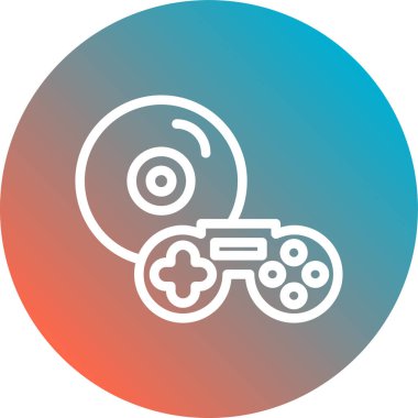 oyun simgesi vektör çizimi