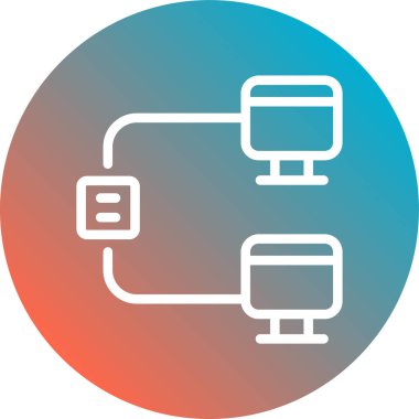 Seo simgesinin vektör illüstrasyonu