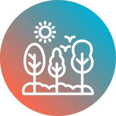 vektör ağacı simgesi