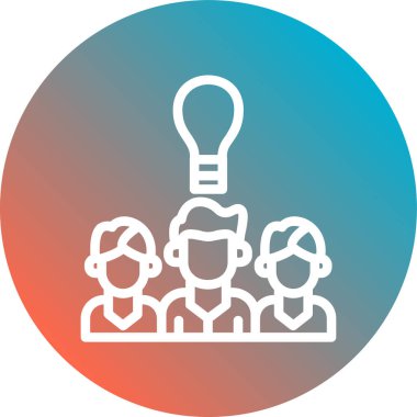 İnsan simgesinin vektör illüstrasyonu