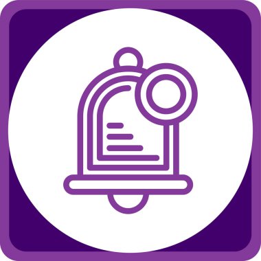 Posta kutusu simgesi. vektör illüstrasyonu