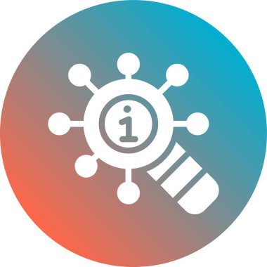 Seo simgesinin vektör illüstrasyonu