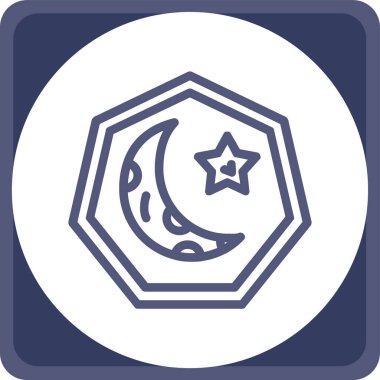 Ayın vektör illüstrasyonu