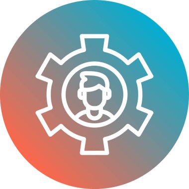 Ayarlama. Web simgesi basit illüstrasyon