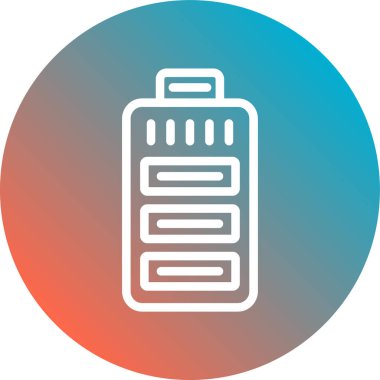 Modern b 'nin vektör illüstrasyonu eksik simgesi