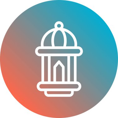 Cami. Web simgesi basit illüstrasyon